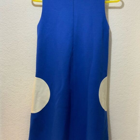 Lisa Perry 100% cotton a line dress size 4 made in USA - Picture 5 of 11